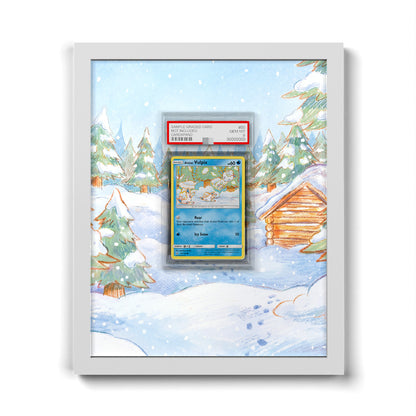 30/156 Alolan Vulpix - Extended Artwork Pokemon Card Frame