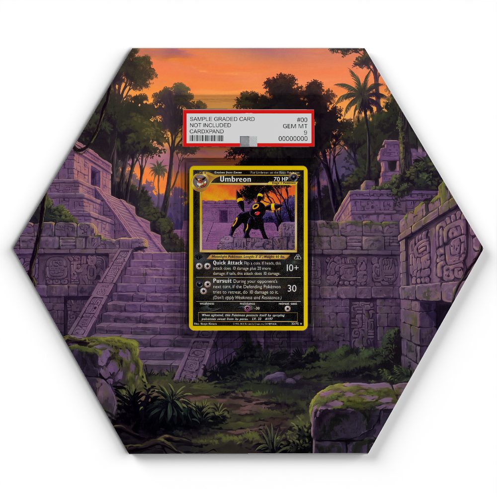 105 Branawarz - Extended Artwork Pokemon Card Display