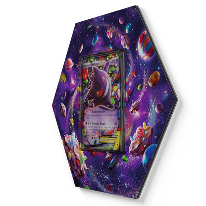 34/119 Gengar Ex - Extended Artwork Pokemon Card Display