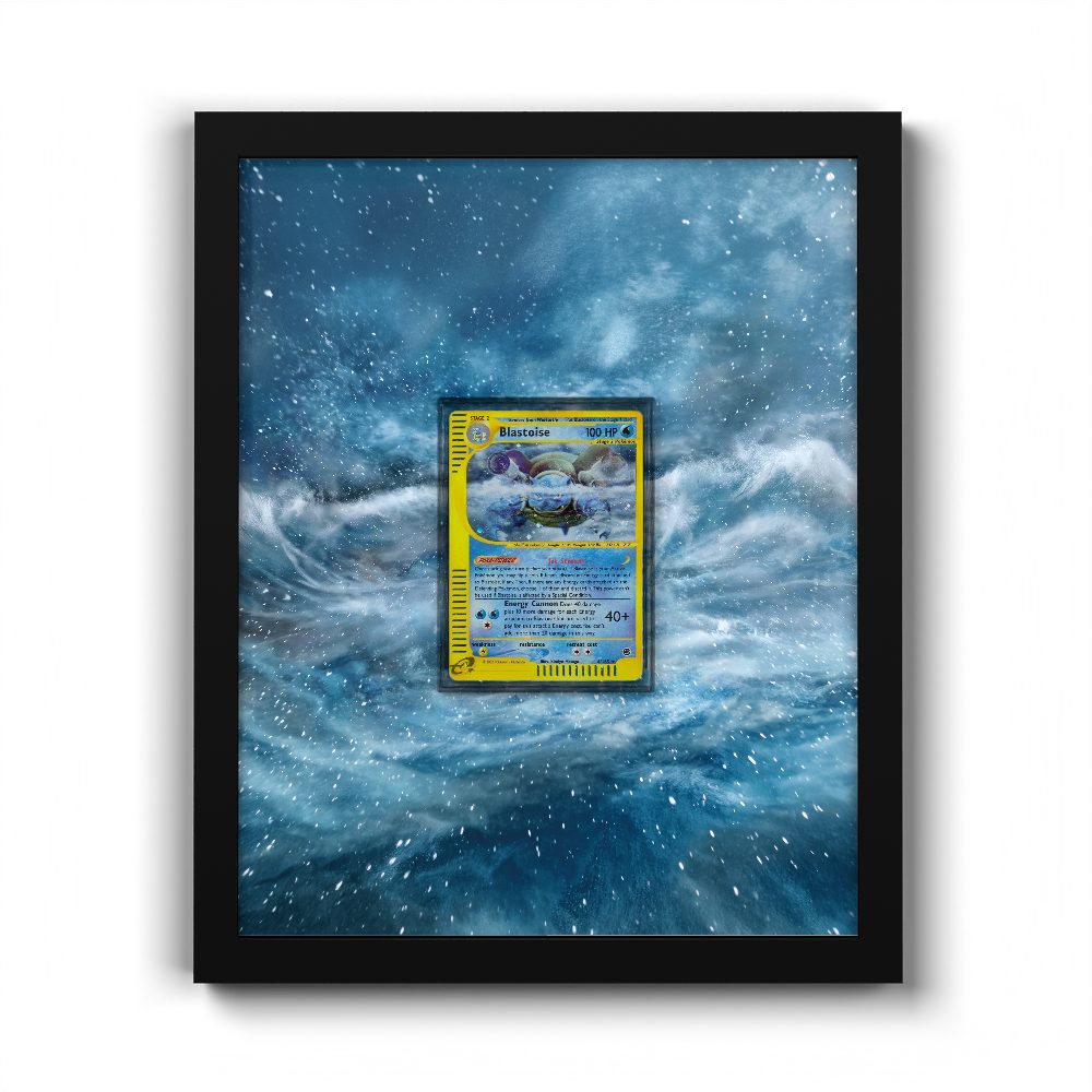 4/165 Blastoise - Extended Artwork Pokemon Card Frame