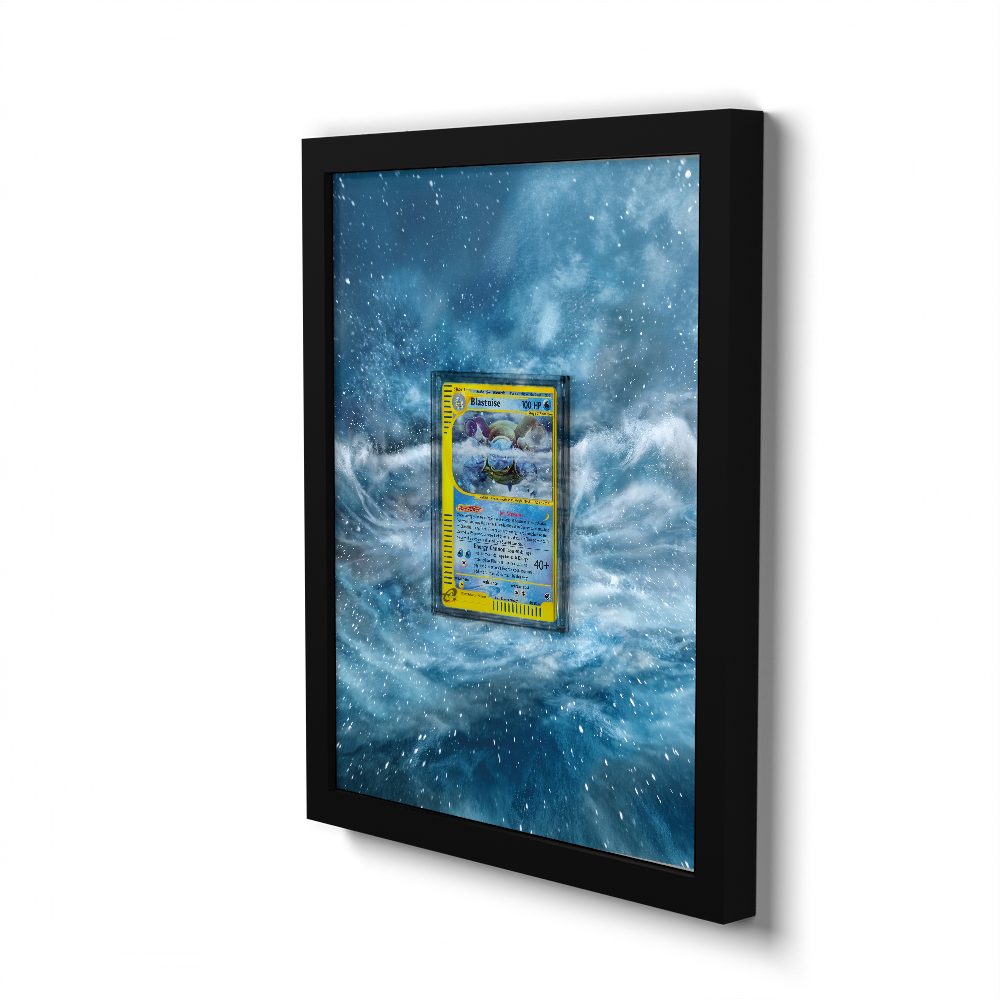 4/165 Blastoise - Extended Artwork Pokemon Card Frame