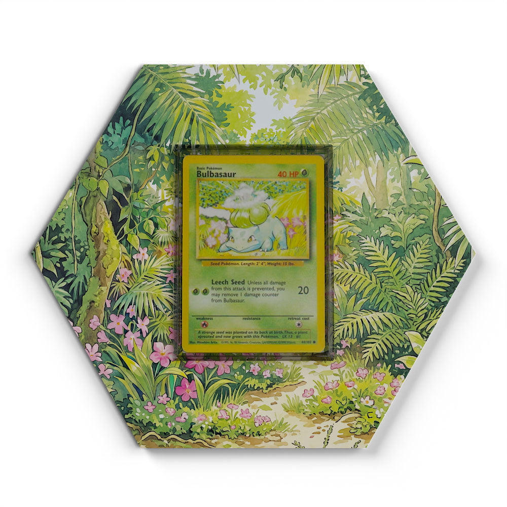 44/102 Bisasam - Extended Artwork Pokemon Card Display