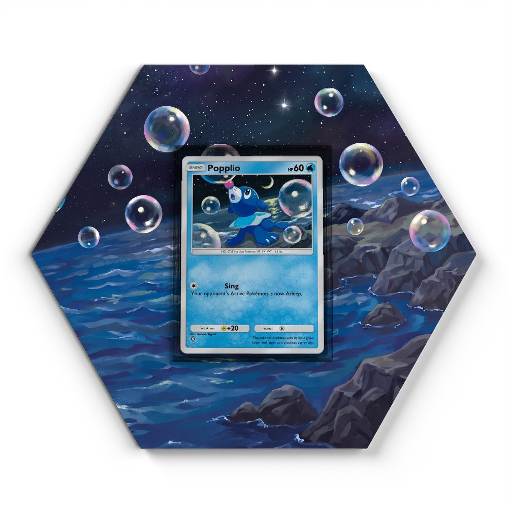 105 Branawarz - Extended Artwork Pokemon Card Display