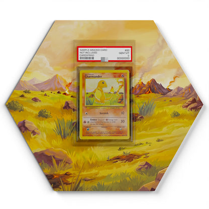 46/102 Glumanda - Extended Artwork Pokemon Card Display