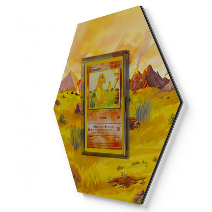 46/102 Glumanda - Extended Artwork Pokemon Card Display