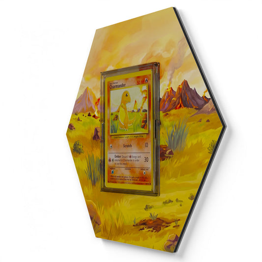 46/102 Glumanda - Extended Artwork Pokemon Card Display