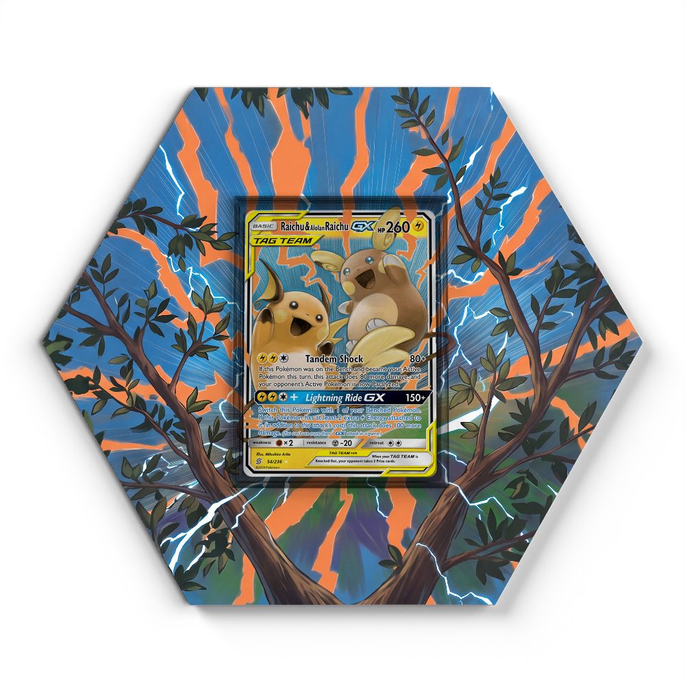 105 Branawarz - Extended Artwork Pokemon Card Display