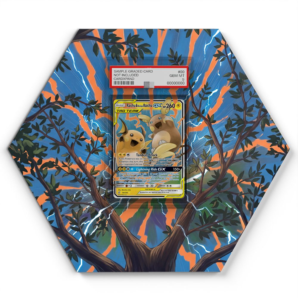 105 Branawarz - Extended Artwork Pokemon Card Display