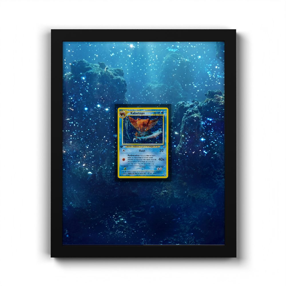 6/75 Kabutops - Extended Artwork Pokemon Card Frame