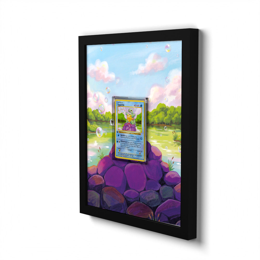 63/102 Squirtle - Extended Artwork Pokemon Card Frame