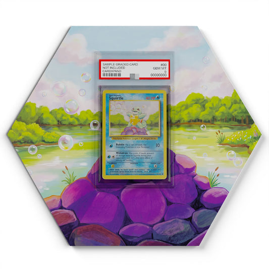 63/102 Schiggy - Extended Artwork Pokemon Card Display