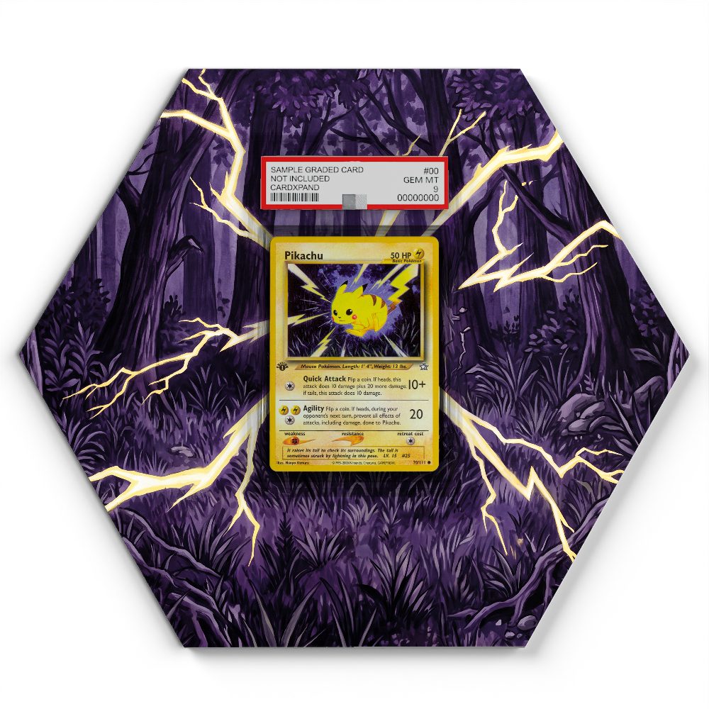 105 Branawarz - Extended Artwork Pokemon Card Display