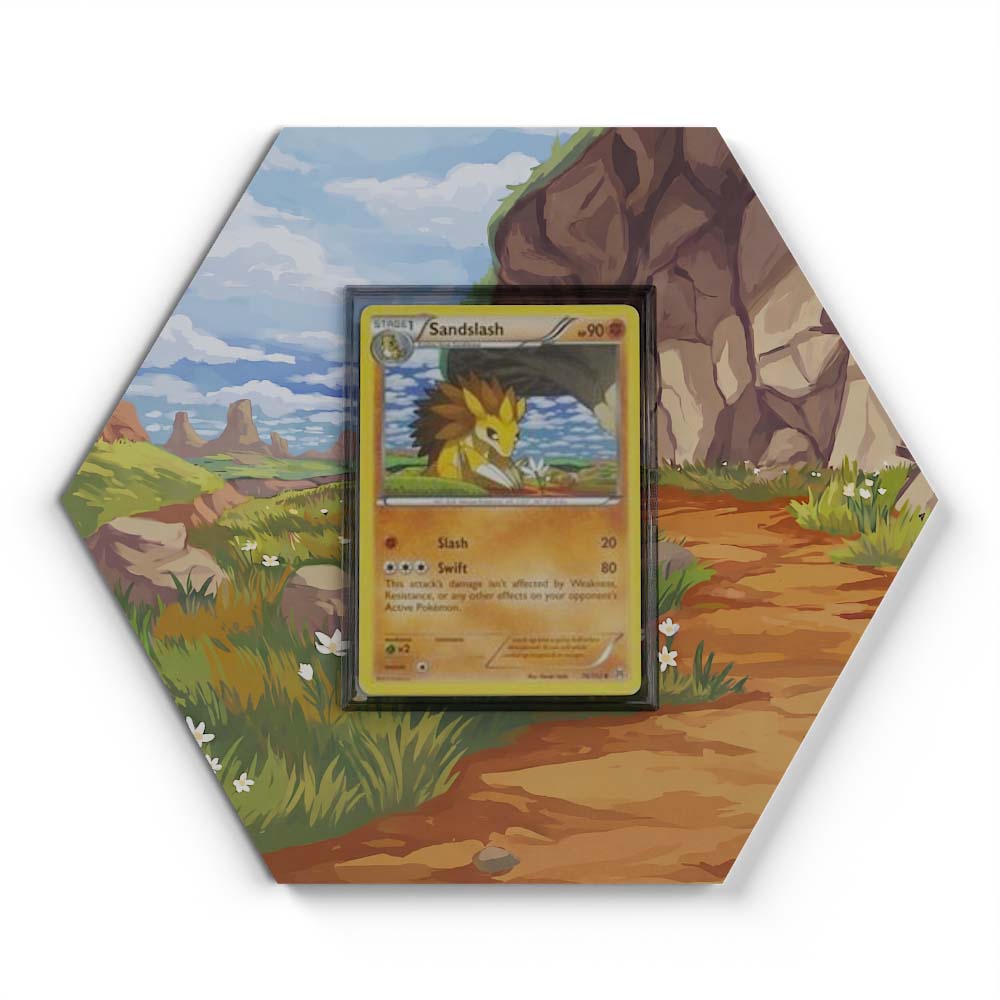 76/162 Sandslash - Extended Artwork Pokemon Card Display