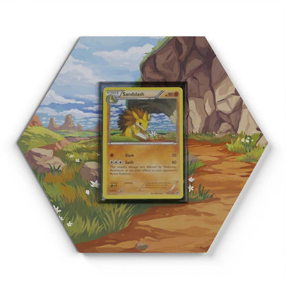 76/162 Sandslash - Extended Artwork Pokemon Card Display