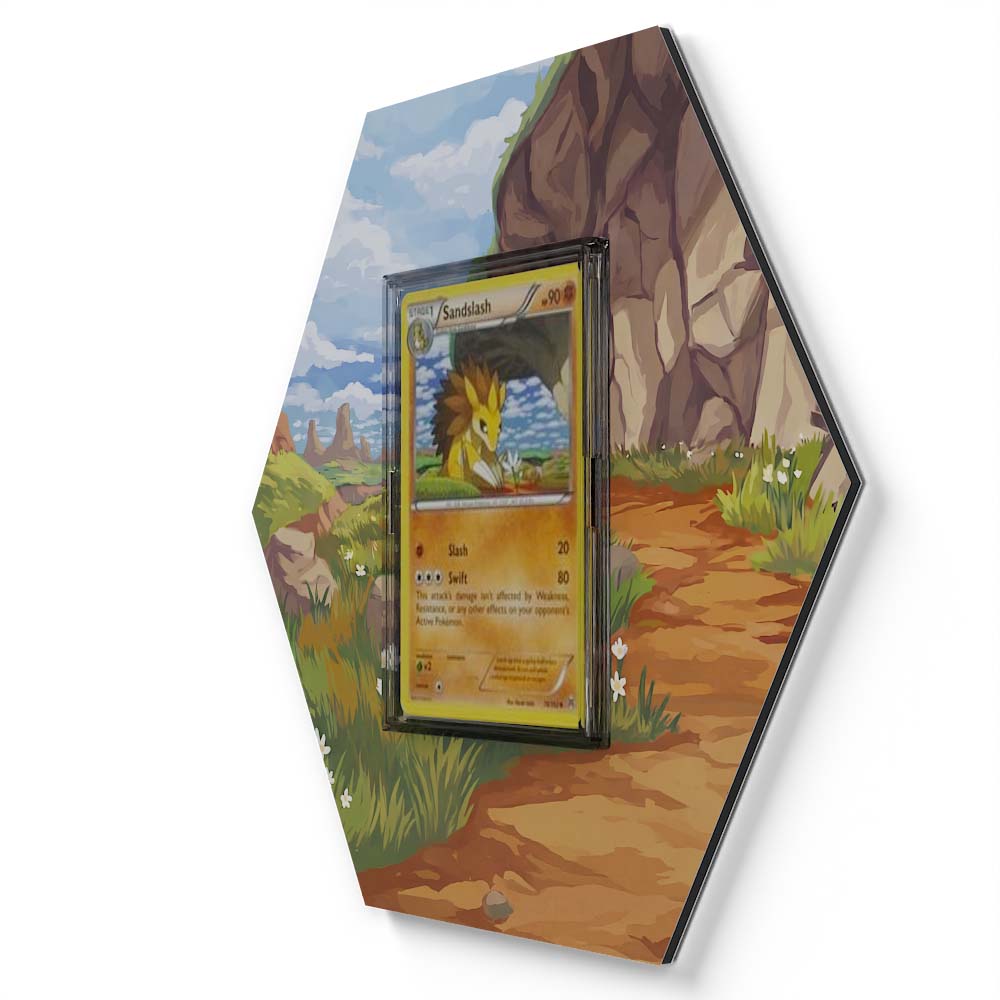 76/162 Sandslash - Extended Artwork Pokemon Card Display