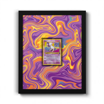 8 Mew - Extended Artwork Pokemon Card Frame