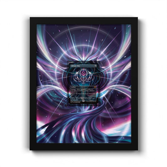 92 Chrome Mox - Extended Artwork Magic Card Frame