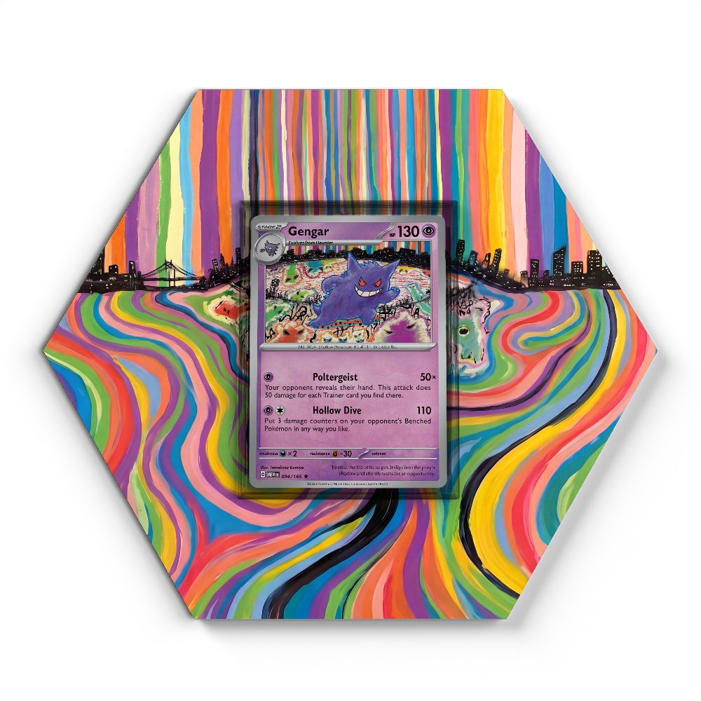 105 Branawarz - Extended Artwork Pokemon Card Display