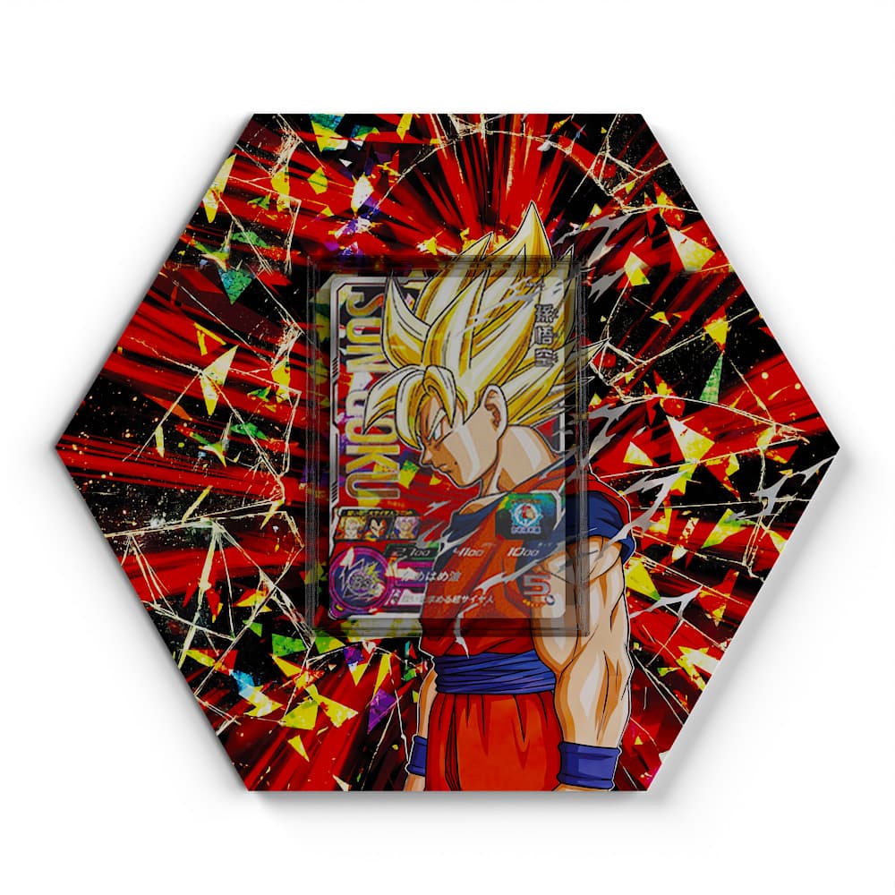 ABS-24 Son Goku - Extended Artwork Dragon Ball Z Card Display