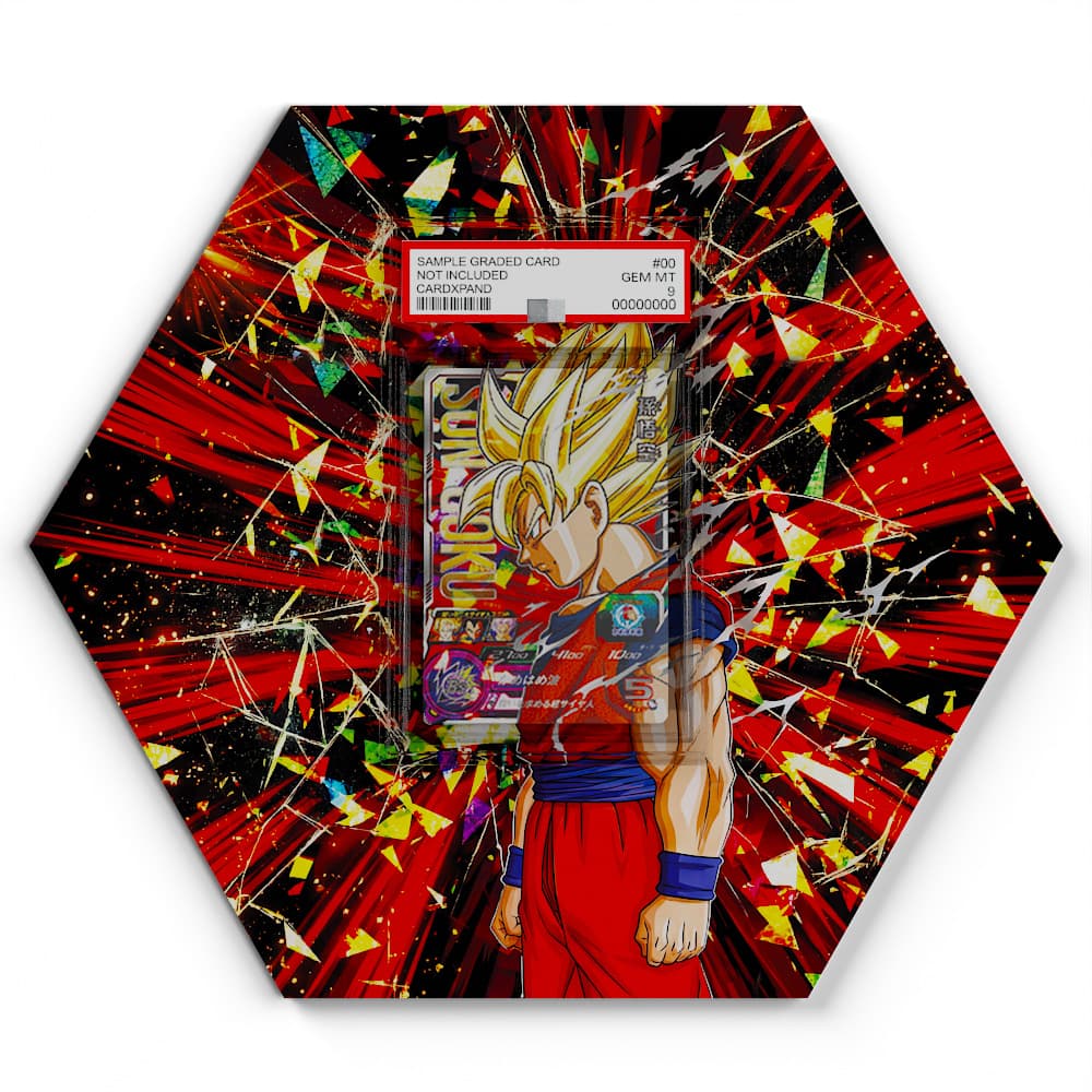 ABS-24 Son Goku - Extended Artwork Dragon Ball Z Card Display