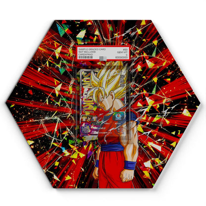 ABS-24 Son Goku - Extended Artwork Dragon Ball Z Card Display
