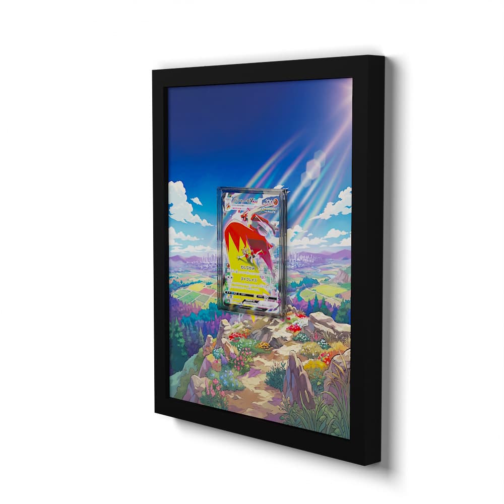 217/184 Lohgock - Extended Artwork Framed Pokemon Card Display