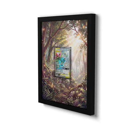 SM167 Celebi & Bisaflor GX - Extended Artwork Framed Pokemon Card Display