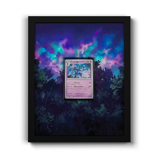 098 Azugladis - Extended Artwork Framed Pokemon Card Display