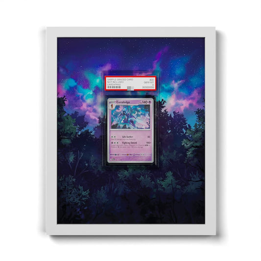 098 Azugladis - Extended Artwork Framed Pokemon Card Display