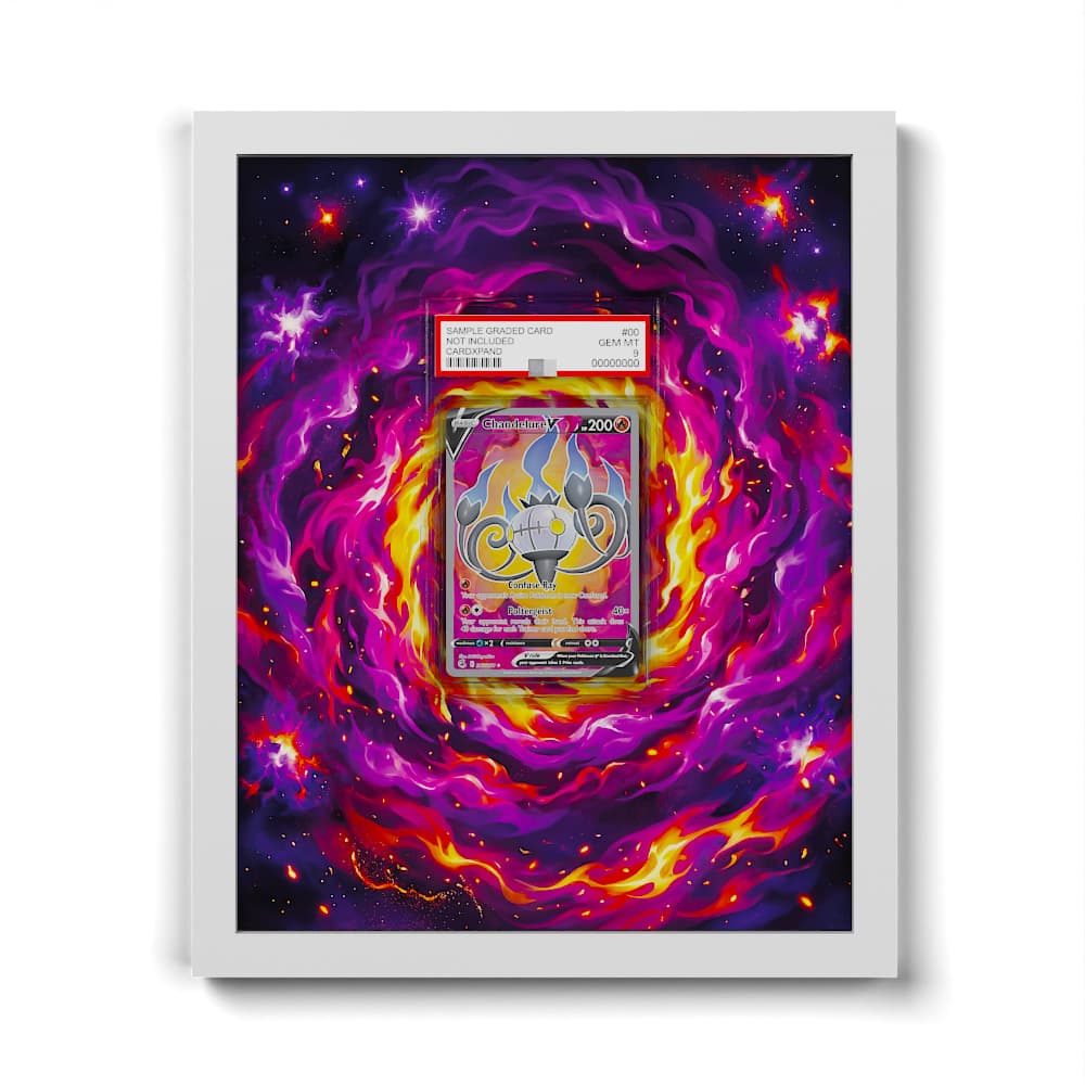 247/264 Skelabra - Extended Artwork Framed Pokemon Card Display