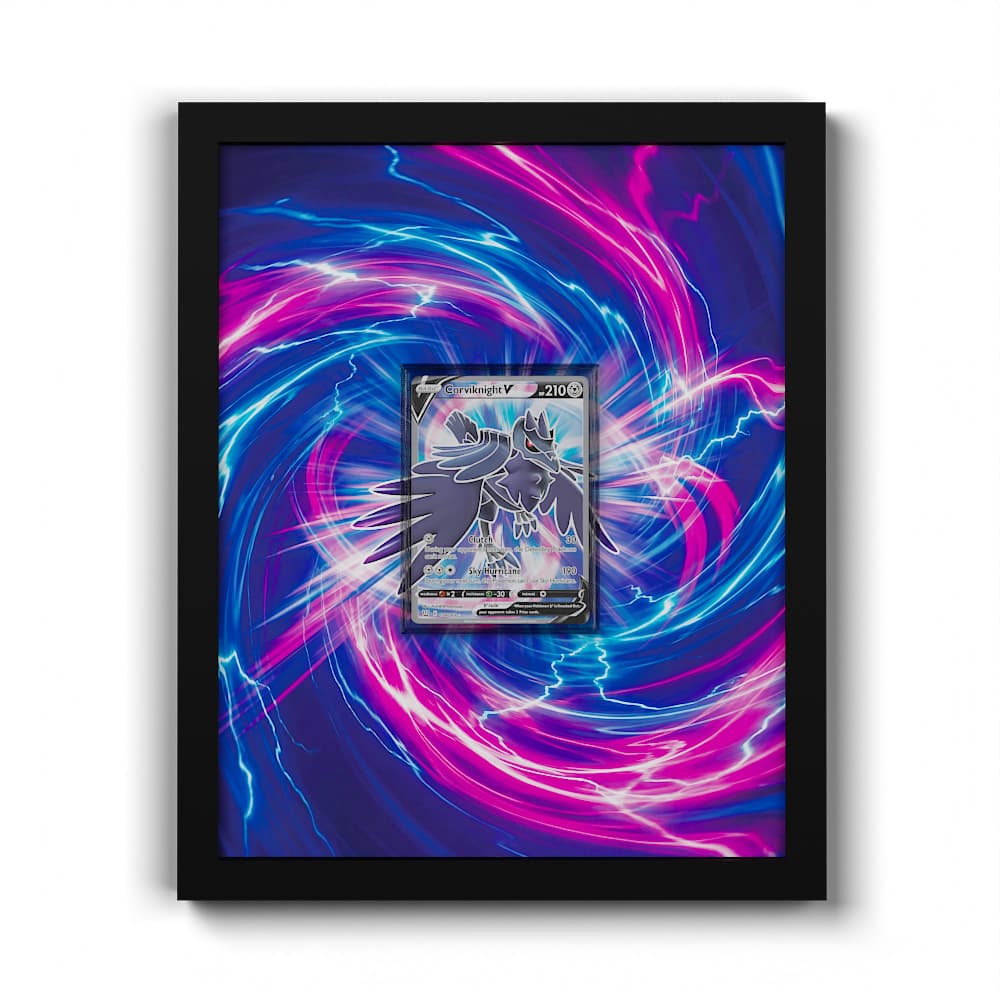 156/163 Krarmor V - Extended Artwork Framed Pokemon Card Display