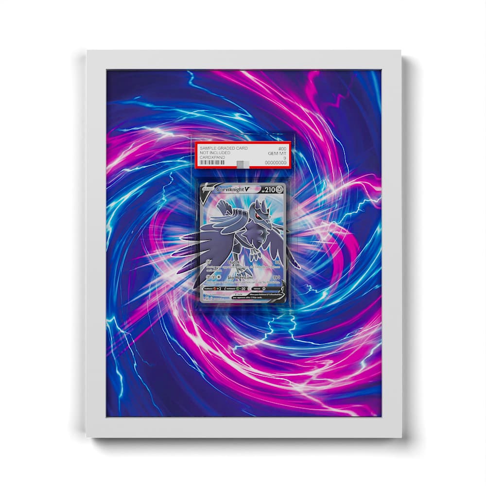 156/163 Krarmor V - Extended Artwork Framed Pokemon Card Display