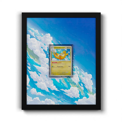 012 Dragoran - Extended Artwork Framed Pokemon Card Display