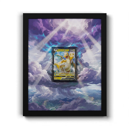049/078 Dragoran V - Extended Artwork Framed Pokemon Card Display