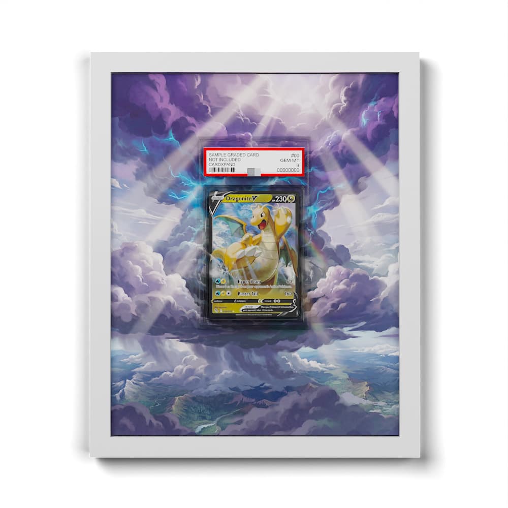 049/078 Dragoran V - Extended Artwork Framed Pokemon Card Display