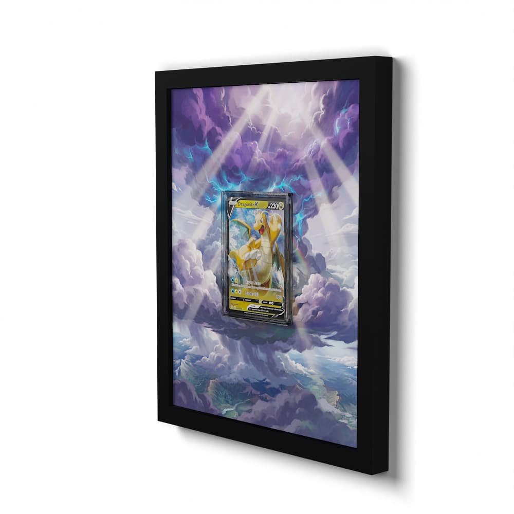049/078 Dragoran V - Extended Artwork Framed Pokemon Card Display