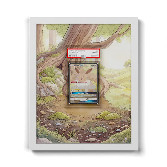 SM233 Evoli GX - Extended Artwork Framed Pokemon Card Display