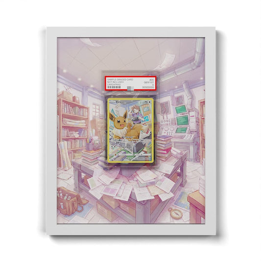 TG11 Evoli - Extended Artwork Framed Pokemon Card Display