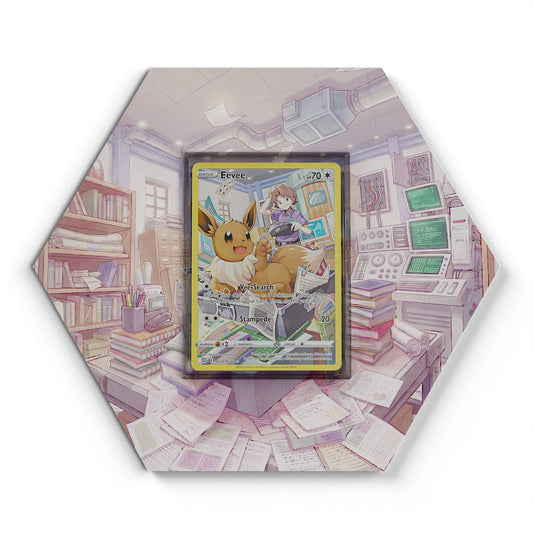 TG11/TG30 Evoli - Extended Artwork Pokemon Card Display
