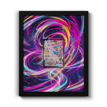065/203 Psiana VMAX - Extended Artwork Framed Pokemon Card Display