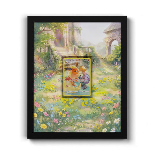 TG01/TG30 Flamara - Extended Artwork Framed Pokemon Card Display