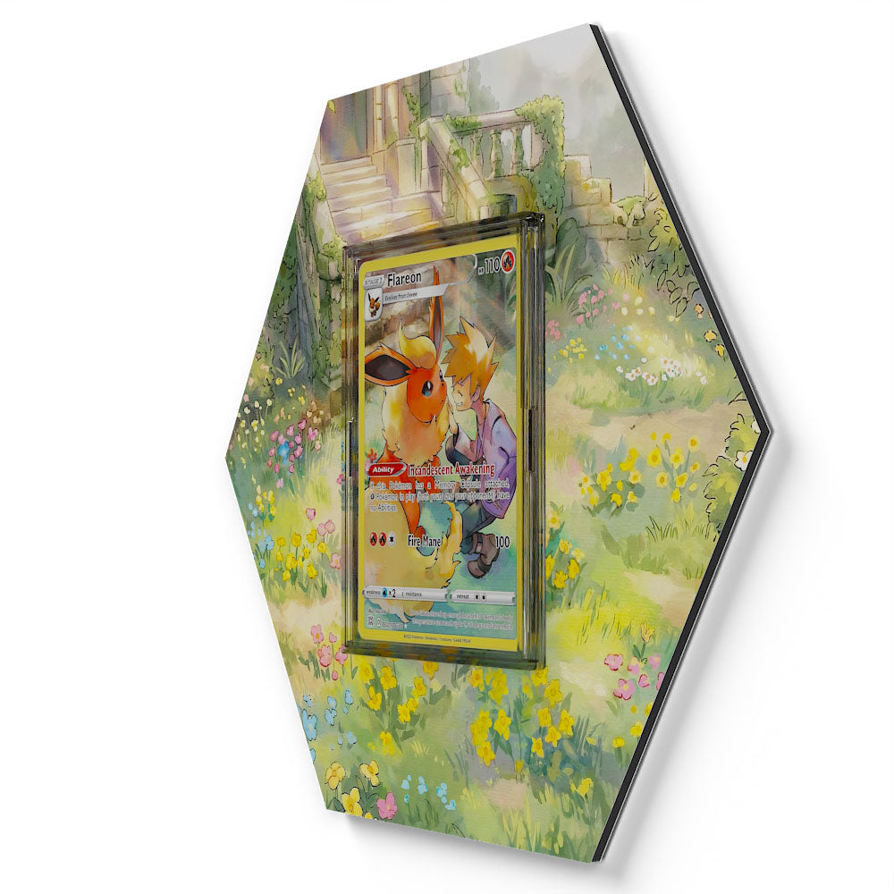 TG01/TG30 Flamara - Extended Artwork Pokemon Card Display