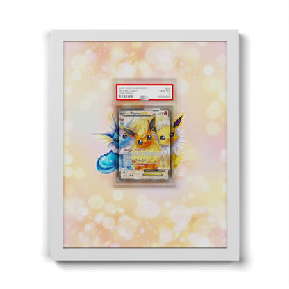 RC28 Flamara EX - Extended Artwork Framed Pokemon Card Display