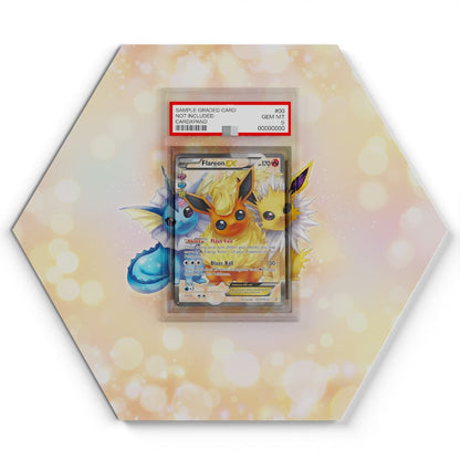RC28 Flamara EX - Extended Artwork Pokemon Card Display