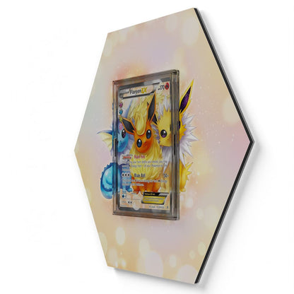 RC28 Flamara EX - Extended Artwork Pokemon Card Display