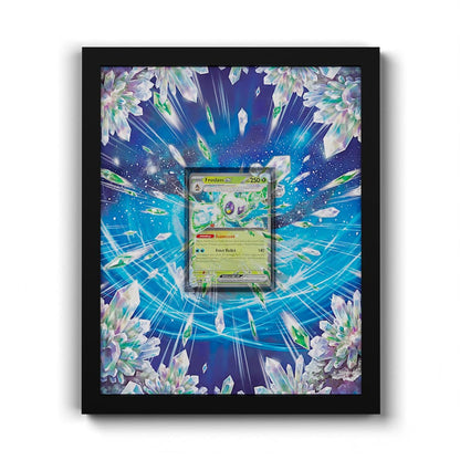 003/182 Frosdedje EX - Extended Artwork Framed Pokemon Card Display