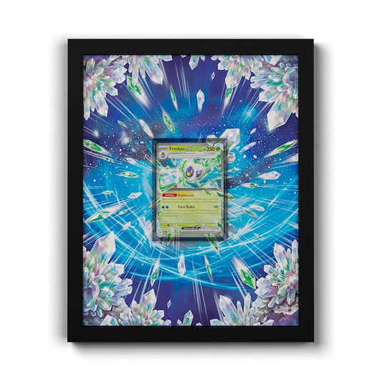 003/182 Frosdedje EX - Extended Artwork Framed Pokemon Card Display