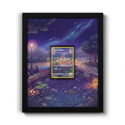 GG02 Zirpeise - Extended Artwork Framed Pokemon Card Display