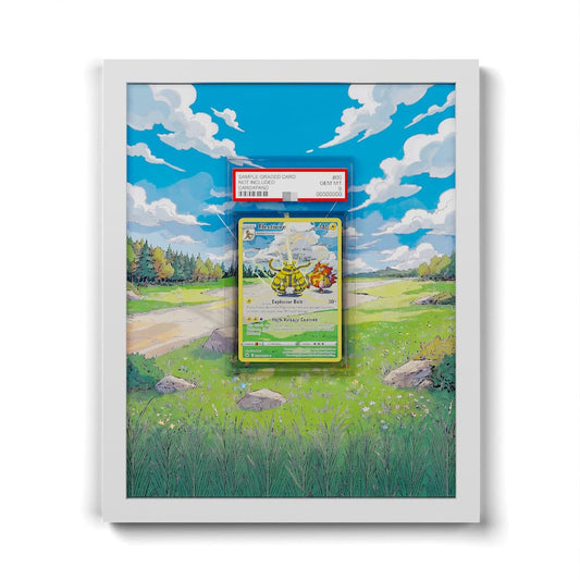 GG08 Elevoltek - Extended Artwork Framed Pokemon Card Display
