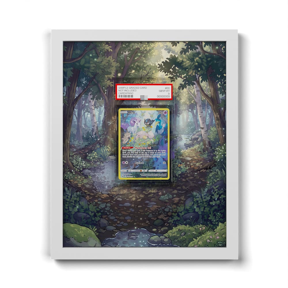 GG10 Mew - Extended Artwork Framed Pokemon Card Display